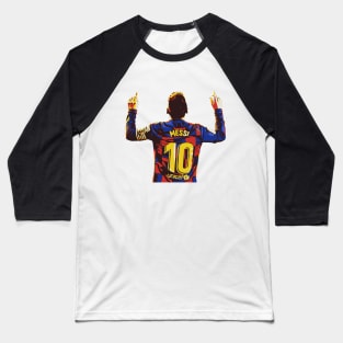 Messi Barcelona Baseball T-Shirt